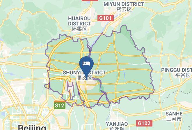 Shunyi District - Super 8 Hotel Maps
