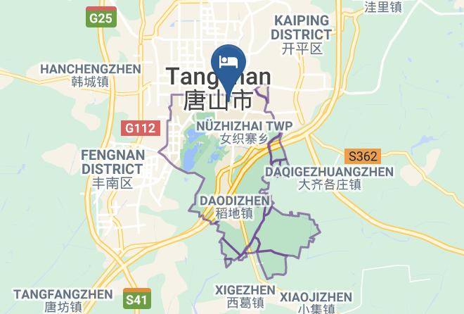 Super 8 Hotel Tangshan Qianan Map