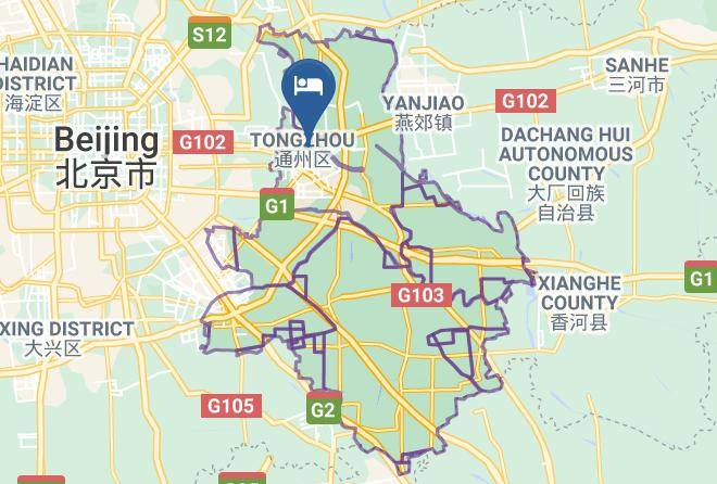 Tongzhou District - Super 8 Hotel Maps