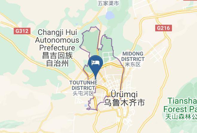 Urumqi - Super 8 Hotel Urumqi Airport Maps