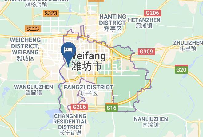 Weifang - Super 8 Hotel Maps