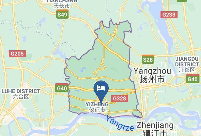 Yangzhou - Super 8 Hotel Yizheng Shi Dai Maps
