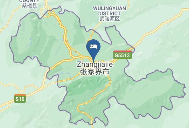 Zhangjiajie - Super 8 Hotel Maps