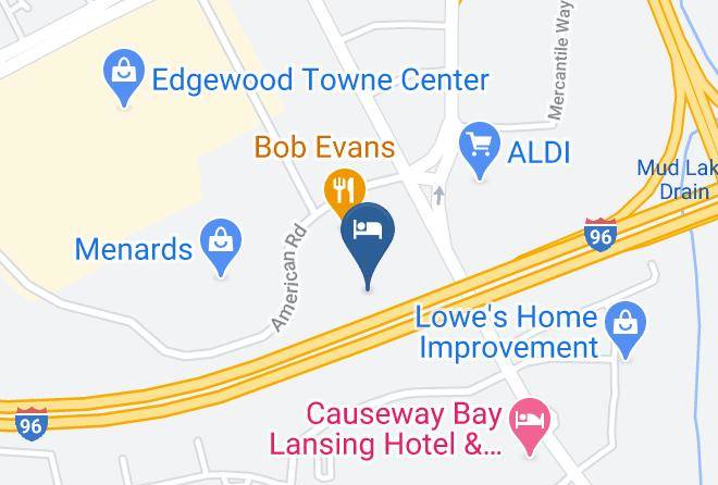 Ingham County Southside - Super Inn Lansing Maps