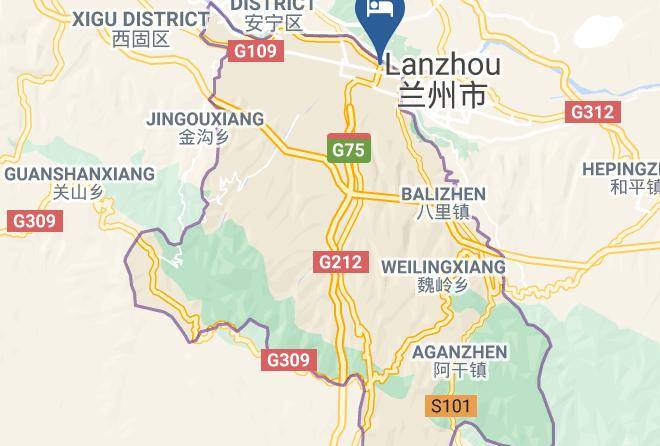 Lanzhou - Super 8 Lanzhou Xiaoxihu Maps