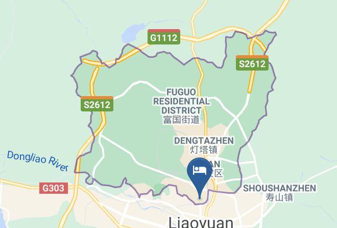 Liaoyuan - Super 8 Liaoyuan Railway Station Xining Avenue Maps