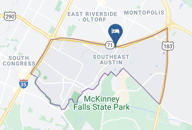 Travis - Super 8 By Wyndham Austin Airport South Maps