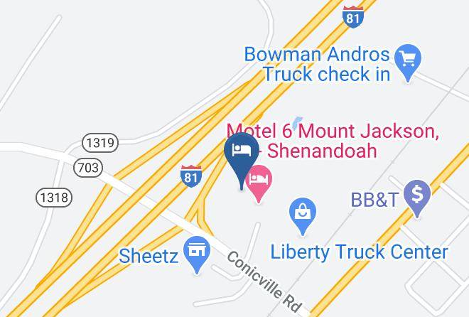 Shenandoah - Super 8 Mount Jackson New Market Area Maps