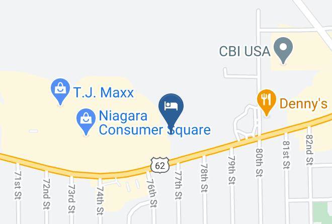 Super 8 By Wyndham Niagara Falls Ny Map