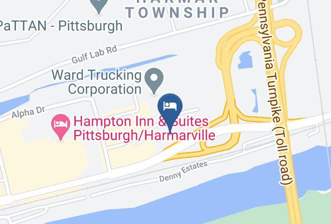 Allegheny - Super 8 Pittsburgh Harmarville Maps