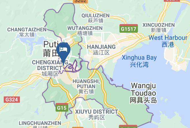 Putian - Super 8 Putian Zhengrong Fortune Centre Maps