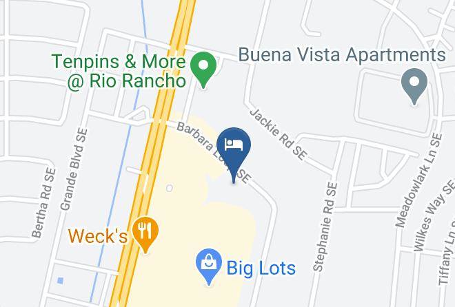 Sandoval - Super 8 Rio Rancho Maps