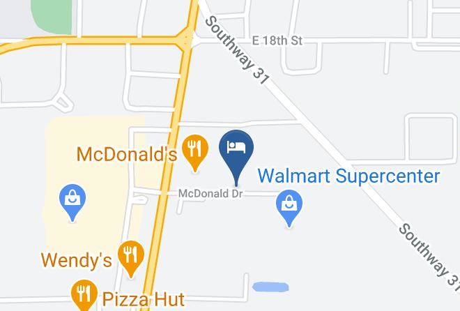 Fulton - Super 8 Rochester Maps