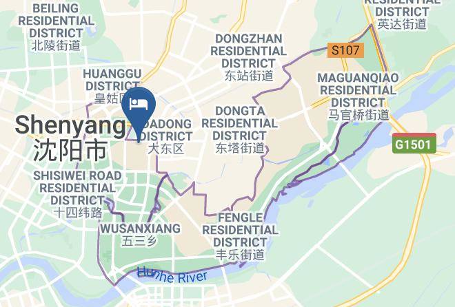 Shenyang - Super 8 Shenyang Zhong Jie Maps