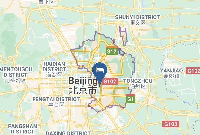 Chaoyang District - Super 8 Shuang Jing Bridge East Maps