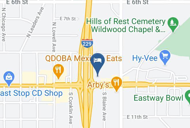 Minnehaha - Super 8 By Wyndham Sioux Falls Maps