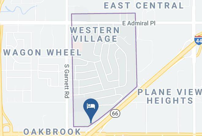 Tulsa - Super 8 Tulsa East Arpt Maps