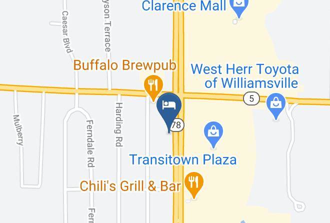 Erie - Fairbridge Inn Express Buffalo Airport Williamsville Maps