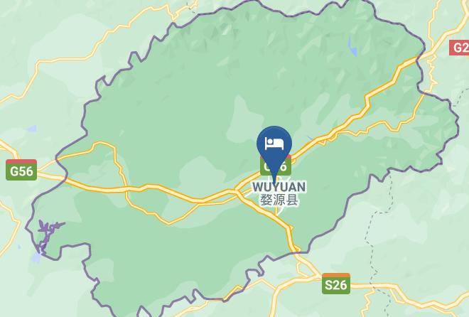 Super 8 Wuyuan Qian Shui Wan Wuyuan Map