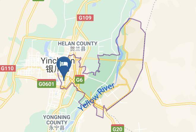 Yinchuan - Super 8 Yinchuan Bus Station South Qinghe Street Maps