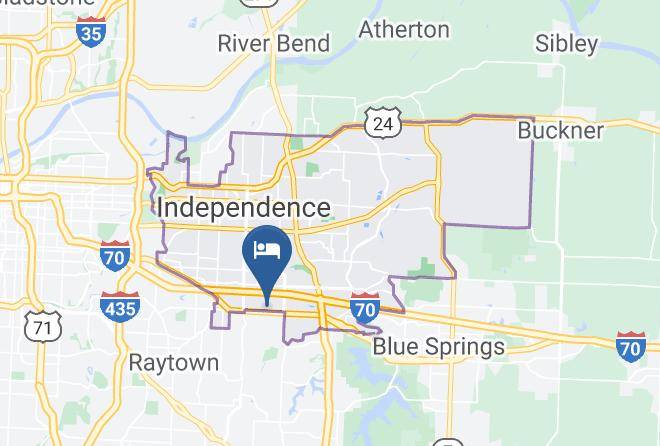 Jackson - Super Budget Inn Maps