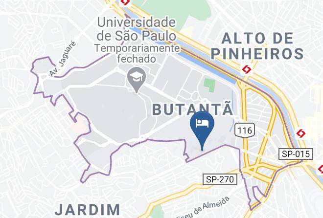 Sao Paulo Butanta - Super Drive In Maps