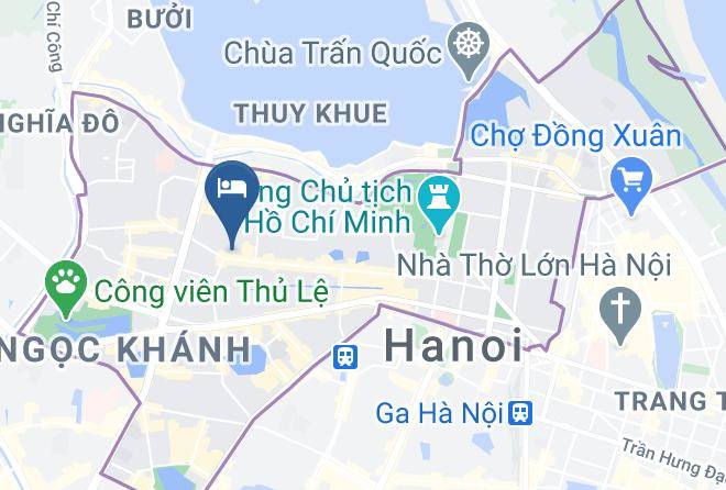 Hanoi - Super Hotel Candle Maps