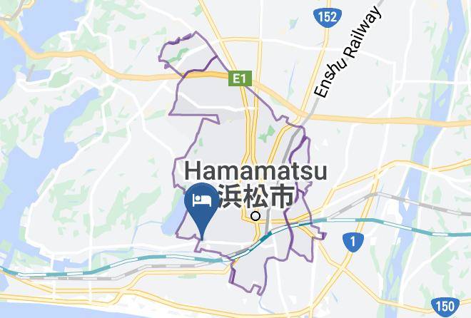 Super Hotel Hamamatsu Map