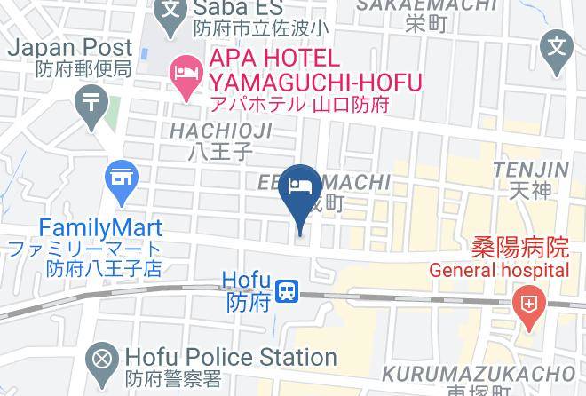 Hofu City - Super Hotel Hofu Ekimae Maps