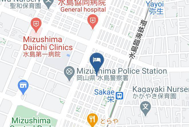 Kurashiki City - Super Hotel Inn Kurashiki Mizushima Maps
