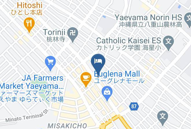 Ishigaki City - Super Hotel Ishigakijima Maps