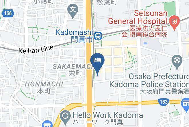 Super Hotel Kadoma Map