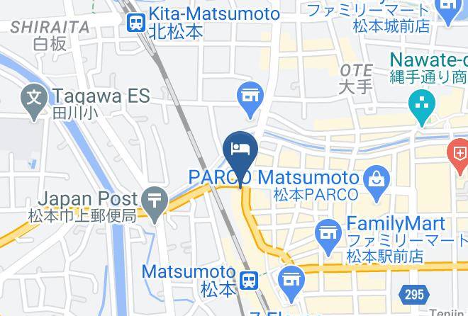 Matsumoto City - Super Hotel Matsumoto Ekimae Maps