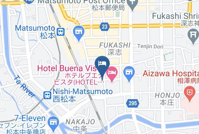 Matsumoto City - Super Hotel Maps
