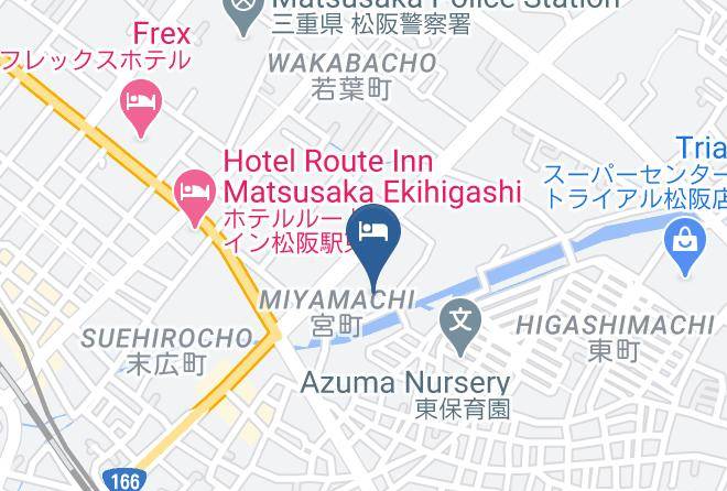 Super Hotel Matsusaka Map