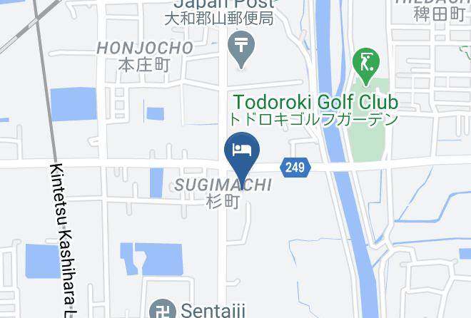 Super Hotel Nara Yamatokoriyama Map