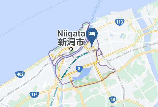 Niigata City Chuo Ward - Super Hotel Niigata Maps
