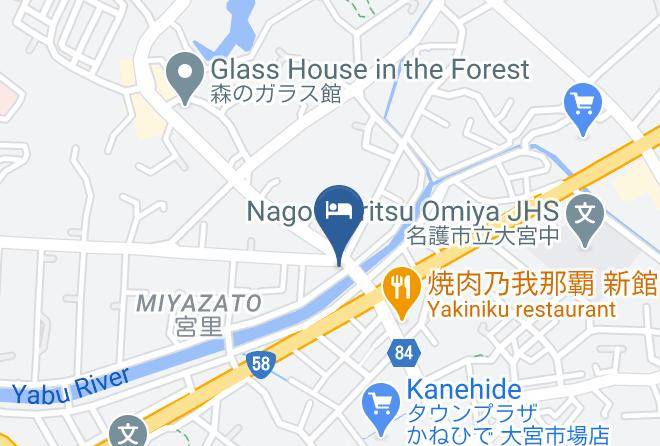 Super Hotel Okinawa Nago Map