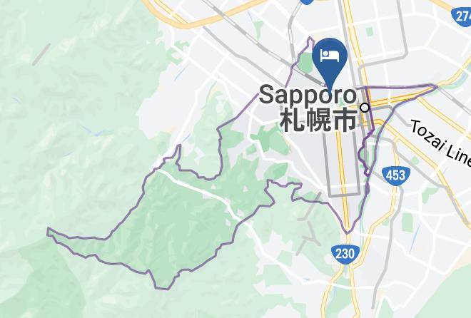 Sapporo City Chuo Ward - Super Hotel Sapporo Kitagojo Dori Maps