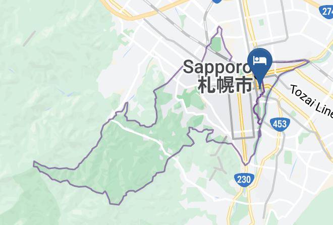 Super Hotel Sapporo Susukino Map