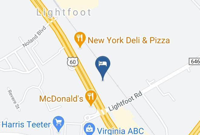 James City - Super Inn Williamsburg Maps