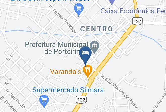 Porteirinha - Super Nosso Hotel Maps