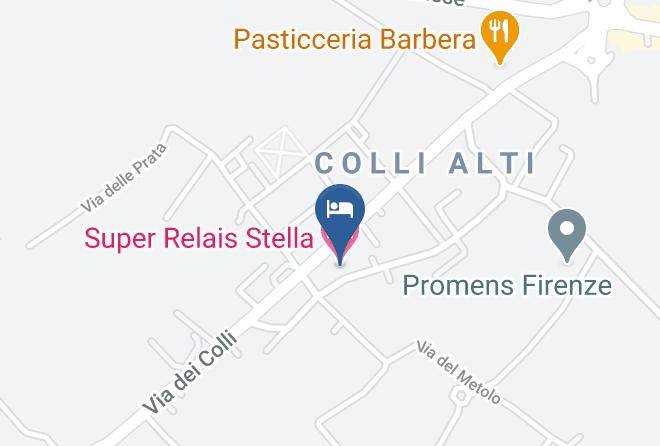Florence - Super Relais Stella Maps