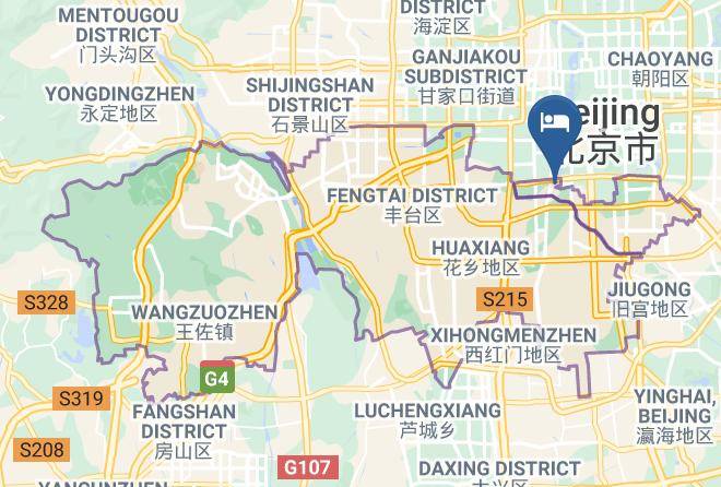 Fengtai District - Super8 Hotel Beijing South Railway Station North Square Maps