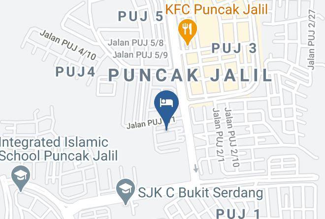 Petaling - Superb Apt Near Stadium Bukit Jalil Maps