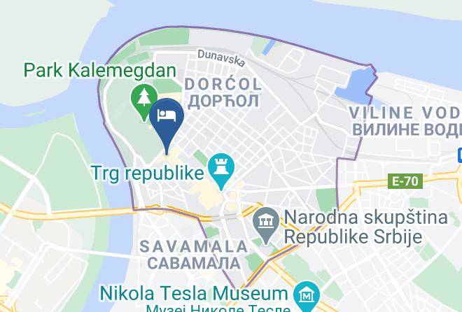 Belgrade City - Superb Luxury Suites Maps