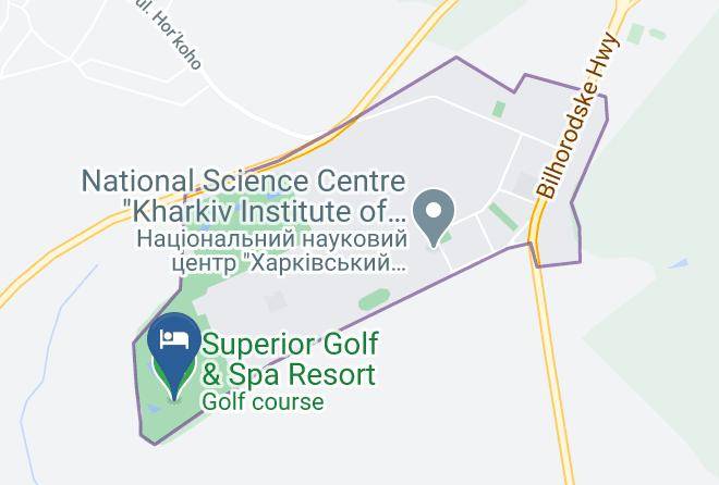 Kharkiv - Superior Golf & Spa Resort Maps