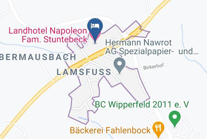 Oberbergischer Kreis - Landhotel Napoleon Fam Stuntebeck Maps