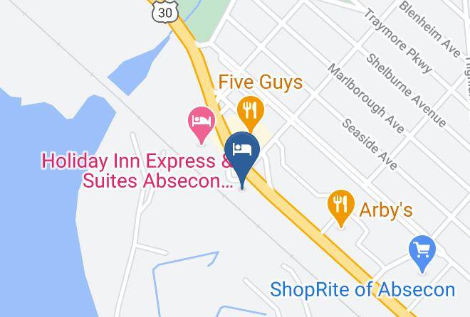 Superlodge Atlantic City Absecon Map