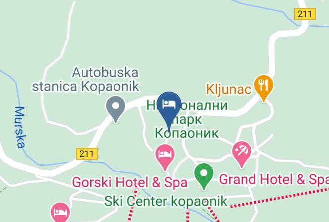 Raski - Supernova Konaci Kopaonik Maps